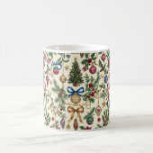 Elegante kerst-ornament koffiemok (Center)