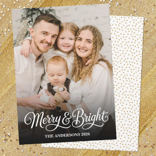 Elegante Kerst Overlay Prettig Helder Typografie Feestdagenkaart