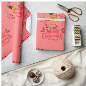 elegante kerst peperkoek inpakpapier