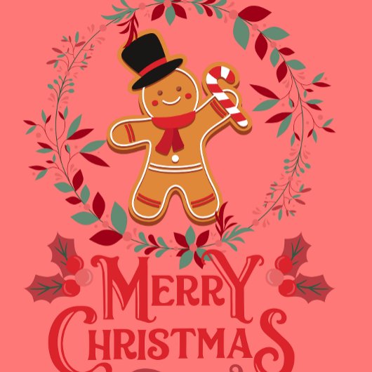 elegante kerst peperkoek inpakpapier