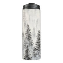 Elegante kerst-reismok – thermische kerstbeker