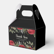 Elegante Kerst Rode Bloemen Sweet Sixteen