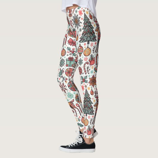 Elegante Kerst  Tree Gift Leggings (Links)