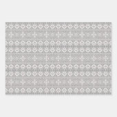 Elegante kerst trui Fair Isle patroon Inpakpapier Vel (Voorkant 2)