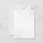 Elegante kerst vakantie feest uitnodiging (Achterkant)