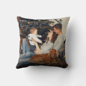 Elegante kerst vakantie gooi kussen (Achterkant)