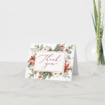Elegante Kerst Winter Rood Goud Bruidsfeest