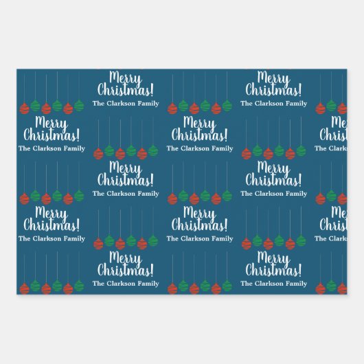 Elegante kerstbal decor wikkelen papieren vellen (Voorkant 3)