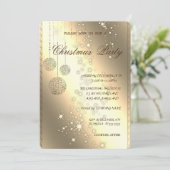 Elegante Kerstballen, Kerstfeest Kaart (Staand voorkant)