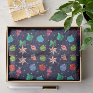 Elegante Kerstballen Tissuepapier
