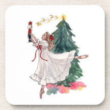 Elegante Kerstballettegirl met Notenkraker