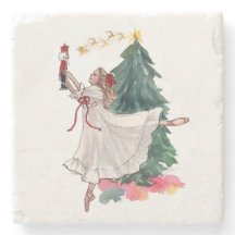 Elegante Kerstballettegirl met Notenkraker