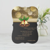 Elegante Kerstbellen, Kerstfeest Kaart (Staand voorkant)
