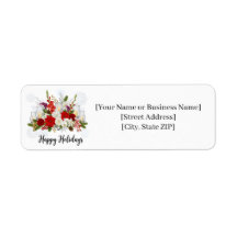 Elegante Kerstboeket Bloemstuk
