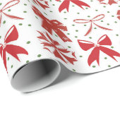 ELEGANTE KERSTBOGEN CADEAUPAPIER (Rol Hoek)