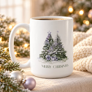 Elegante Kerstbomen Koffiemok