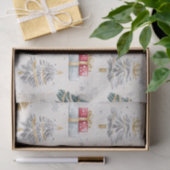 Elegante kerstbomen  tissuepapier (Geschenk)