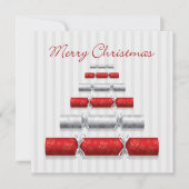 Elegante kerstbonbons kaart (Voorkant)