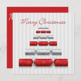 Elegante kerstbonbons kaart