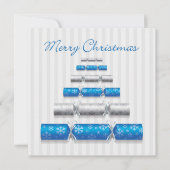 Elegante kerstbonbons kaart (Voorkant)