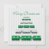 Elegante kerstbonbons kaart (Voorkant)