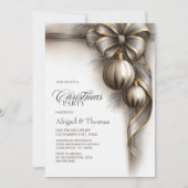 Elegante Kerstboog Kerstfeest Kaart (Voorkant)