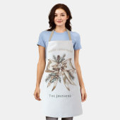 Elegante Kerstboog Persoonlijk Schort (Gedragen)