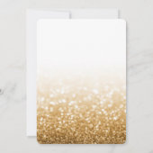 Elegante Kerstboom, Glittery, de Partij van Kaart (Achterkant)