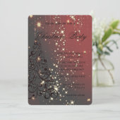 Elegante Kerstboom, Kerstfeest Kaart (Staand voorkant)