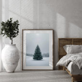 Elegante Kerstboom Poster