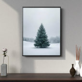 Elegante Kerstboom Poster