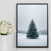 Elegante Kerstboom Poster