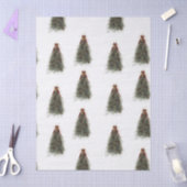 Elegante kerstboom vloeipapier tissuepapier (Craft)