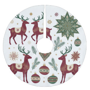 Elegante Kerstboom Vloerkleed Luxe Kerstboom Rok
