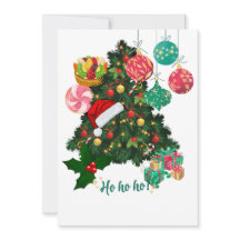 Elegante Kerstboom Wenskaart | Festive 