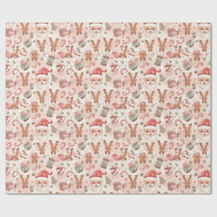 Elegante kerstcadeau-verpakkings papier