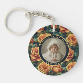 Elegante kerstcadeaus voor vrouwen bloemrozen sleutelhanger