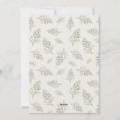 Elegante Kerstden Married and Bright Foto Feestdagenkaart (Achterkant)