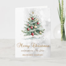 Elegante Kerstdennenboom Ballen, Bokeh