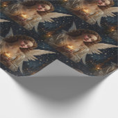  Elegante Kerstengel Cadeaupapier (Hoek)