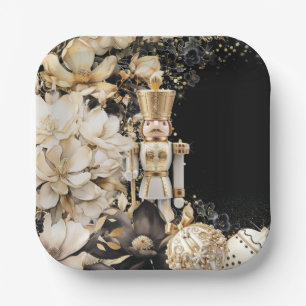 Elegante kerstfeest Borden Papieren Bordje