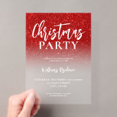 Elegante kerstfeest uitnodiging (Insitu (Draagbaar))