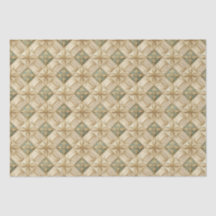 Elegante kerstinpakpapiercrème en salie