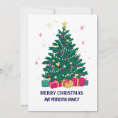 Elegante Kerstkaart (Voorkant)