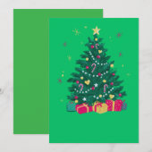 Elegante Kerstkaart (Voorkant / Achterkant)