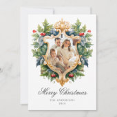 Elegante kerstkaart (Voorkant)