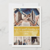 Elegante kerstkaart kaart (Voorkant)