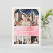 Elegante kerstkaart kaart (Staand voorkant)