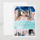 Elegante kerstkaart kaart (Voorkant / Achterkant)