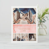 Elegante Kerstkaart Kaart (Staand voorkant)